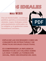 Tipos Ideales de Max Weber