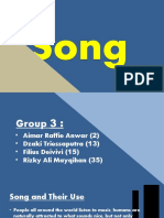 Kelompok 3 - Song