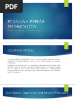 Company Profile PT - Sanwa Prefab Technology