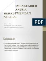 MSDM REKRUTMEN DAN SELEKSI (Kel 6)