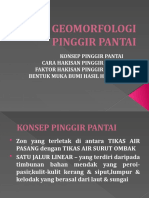 Geo Fizikal - Geomorfologi Pinggir Pantai