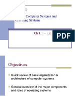 Week 1: Intro To Computer Systems and Operating Systems