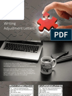 Adjustment Letter
