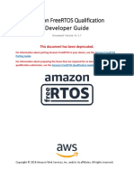 Amazon FreeRTOS Qualification Developer Guide