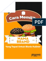 Mini Ebook Cara Memilih Nama Brand Yang Tepat Untuk Bisnis Kuliner