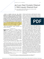 Broadband, Single-Layer Dual Circularly Polarized Reflectarrays With Linearly Polarized Feed