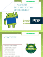 Android Mobile Application Development: Presented By: Nuruddin M. Ismael I.T Instructor