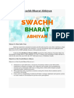 Swachh Bharat Abhiyan: Mission To Make India Clean