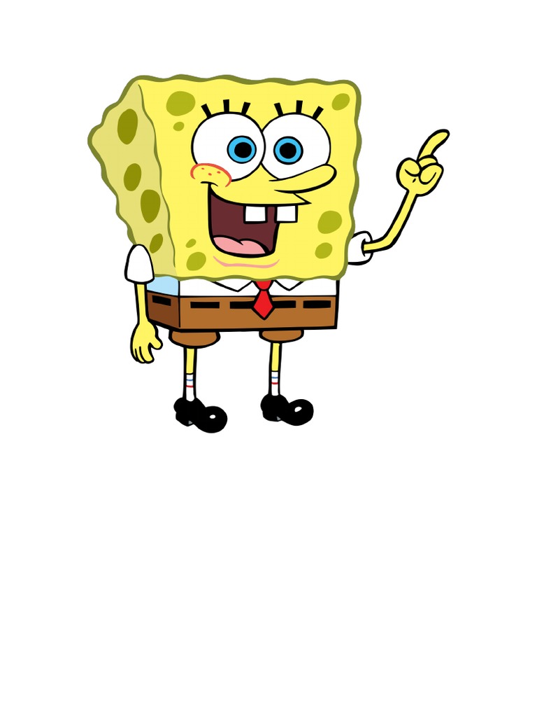 Spongebob Face Mask Printable
