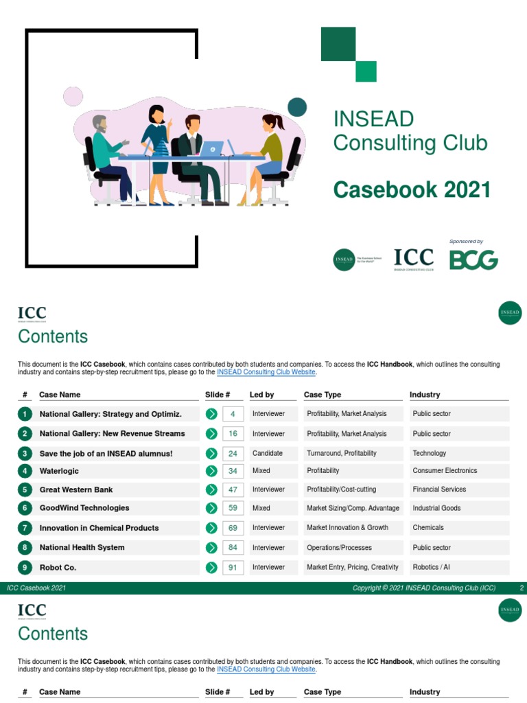 insead case study book pdf