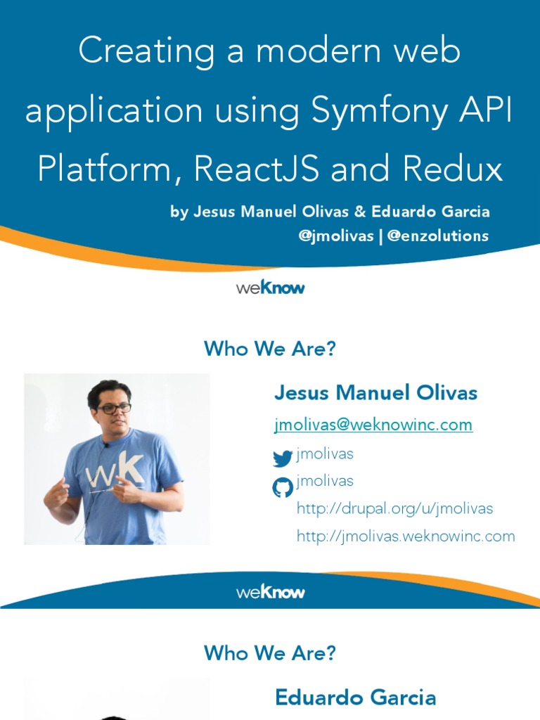 Creating A Modern Web App Using Symfony Api Platform | PDF | Json ...