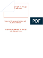 A Simple PDF File: Supported File Types: PDF, TXT, Doc, PPT, XLS, Docx, and More