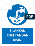 Silahkan Cuci Tangan Disini