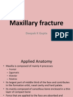 Maxillary Fracture: Deepak K Gupta