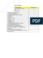 Peserta & Checklis Portofolio (Sertifikasi HR Staf-Total Win