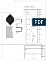 Bar Schedule - Bending Shapes: H/W 297 / 420 (0.12m ) Allplan 2020