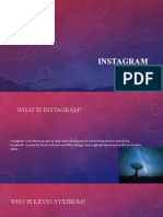 Instagram Презентация