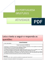 Língua Portuguesa 08