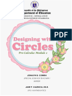 Grade 11 1st Quarter STEM - PC11AG Ia 234 Designing With Circles