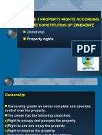 Property Rights in Zimbabwe's Constitution