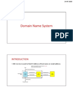 Domain Name System: - DNS Service Is Used To Find IP Address of Host Name or Email Address