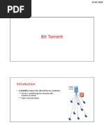 Bit Torrent: - Scalability Issues For Client/server Systems