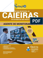 Download Apostila Prefeitura de Caieiras - Sp 2019 - Agente de Monitoramento PDF