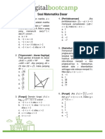 Matematika Dasar SBMPTN Latihan 1