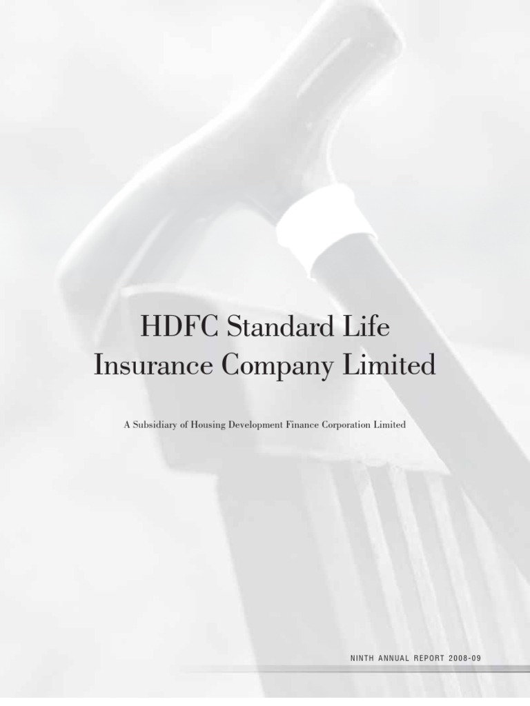 HDFC Standard Life Insurance PDF Board Of Directors Insurance