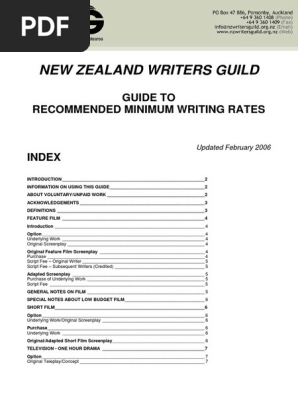 Writing Rates