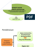 Konsep Dasar Promkes