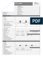 Buyers Information Form