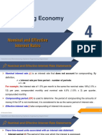 Engineering Economy IE307: Nominal and Effective Interest Rates