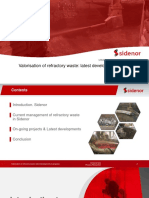 Valorisation of Refractory Waste: Latest Developments & Progress