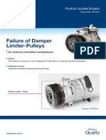 Failure of Damper Limiter-Pulleys: Product Update Bulletin