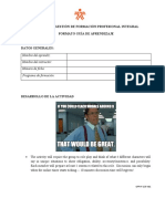 Proceso de Gestión de Formación Profesional Integral Formato Guía de Aprendizaje