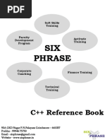 C++ - Reference Book