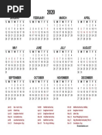 Gujarat High Court Calendar, 2017 | PDF | Observances | Holidays