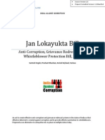 Jan Lokayukta Bill proposal (Praja Reformat)