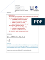 Ejemplos de Permeabilidad de Los Suelos - Semana 2