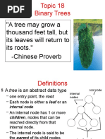 "A Tree May Grow A Thousand Feet Tall, But Its Leaves Will Return To Its Roots." - Chinese Proverb