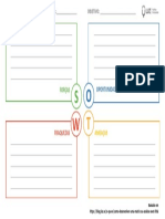 Matriz SWOT para Impressão