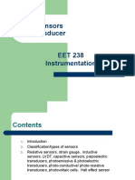 Ch.2-Sensors and Transducer EET 238 Instrumentation