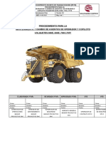 003 PET - Procedimiento Reparacion y Cambio de Asiento de Operador y Copiloto - Volquete