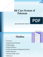 Health Care System in Pakistan