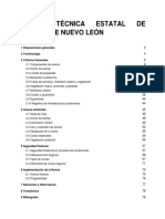 Proyecto Norma Tecnica Estatal de Aceras de Nuevo Leon