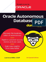 Oracle Autonomous Database For Dummies