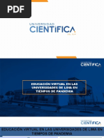 Educación virtual universitaria en tiempos de pandemia