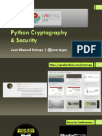 Python Security Cryptography
