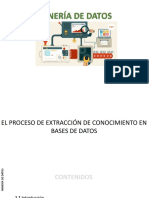 Tema 1 - El Proceso de Extracción de Conocimiento en Bases de Datos